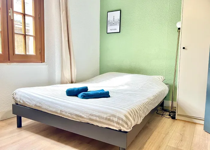 Le Blossac, A 300m Du Centre - Wifi Apartment Poitiers